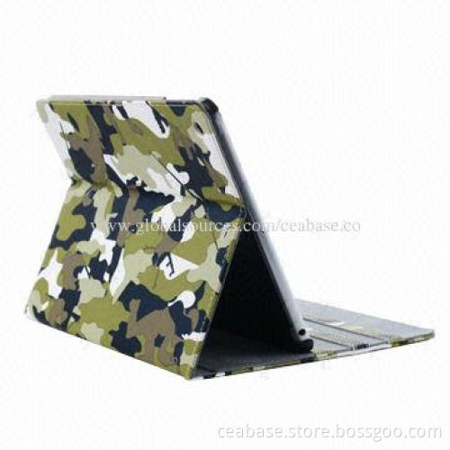 PU Leather Cases for iPad Air/iPad 5, with Fashionable Design, Multifunction Standing and Folding